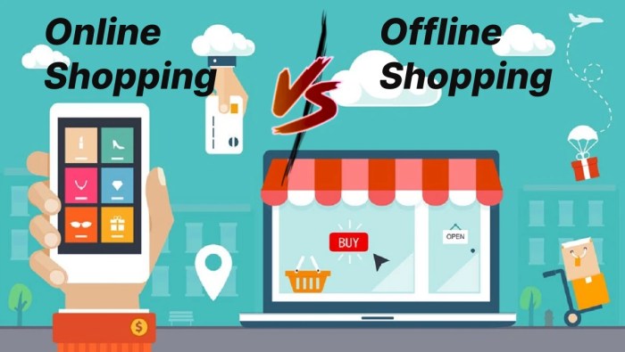 Belanja Online vs Offline