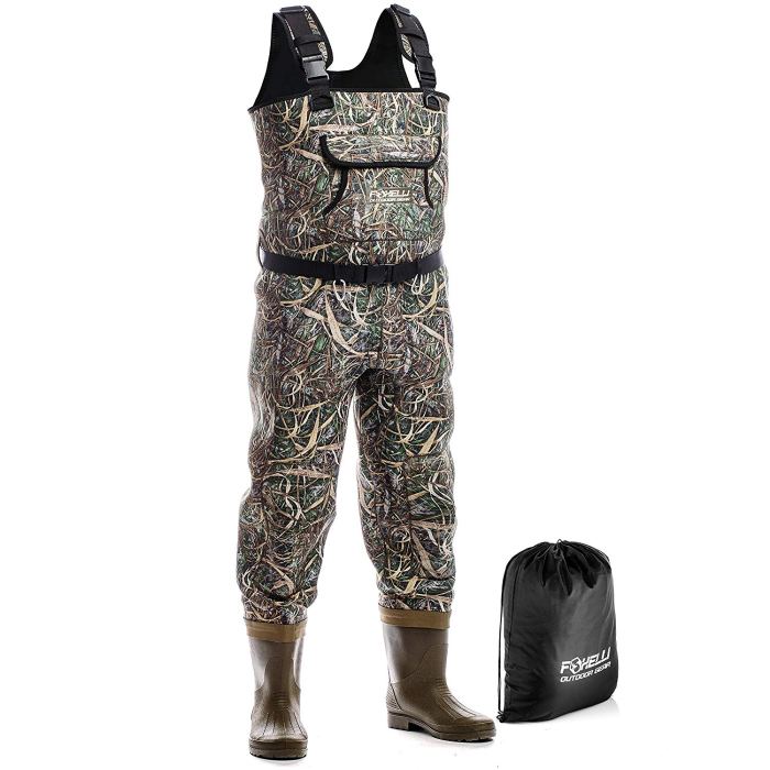 Waders wader neoprene camo hunting emergency flooding men pproreviews