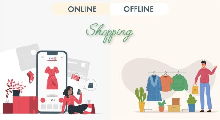 Belanja Online vs Offline