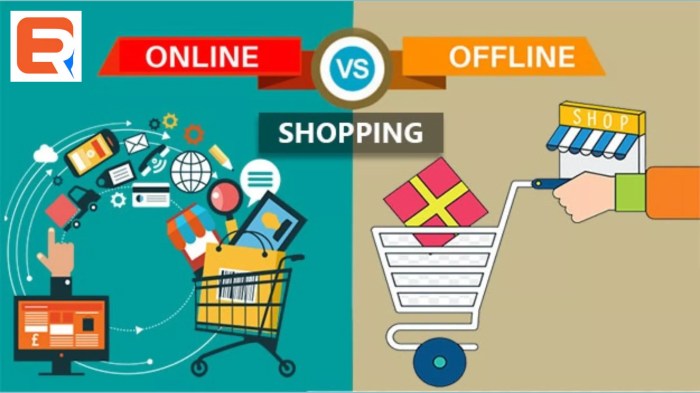 Shopping offline vs online datareign